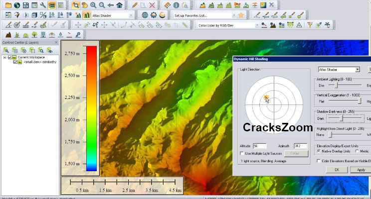 Global Mapper Crack Interface