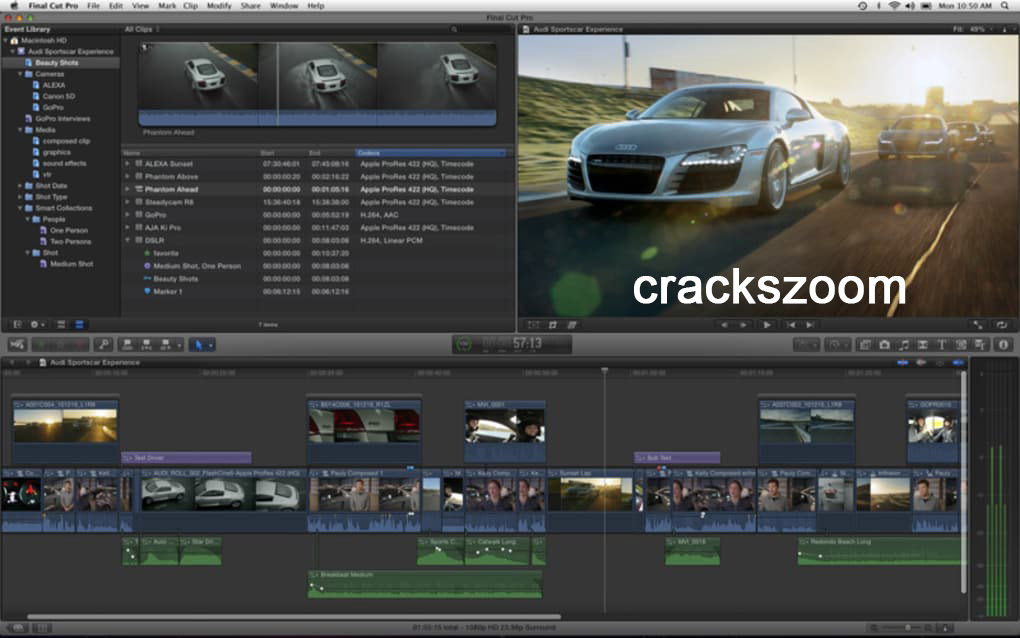 Final Cut Pro X Crack Working Overview
