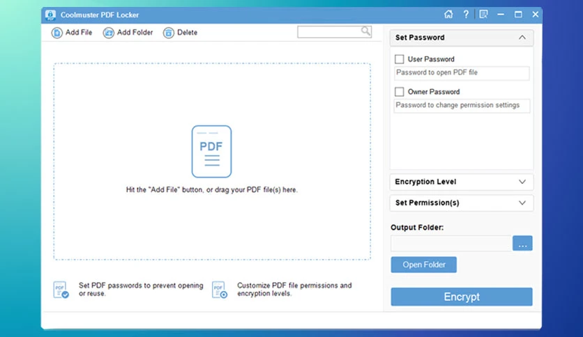 Coolmuster PDF Locker Crack