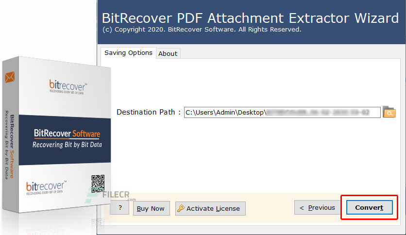 BitRecover PDF Attachment Extractor Wizard Crack
